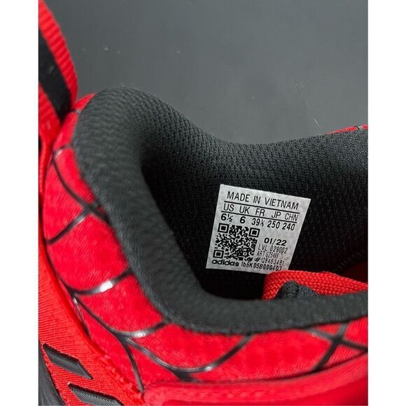 Adidas Donovan Mitchell Spiderman GS Unreleased Youth Sz 6.5 - Picture 12 of 12